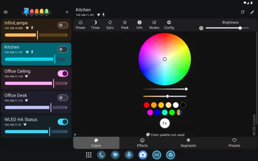 WLED 6.0.1. Скриншот 4
