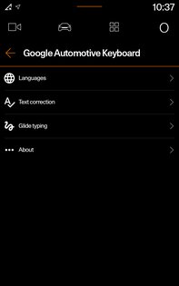 Клавиатура Google Automotive 25.42.03. Скриншот 4