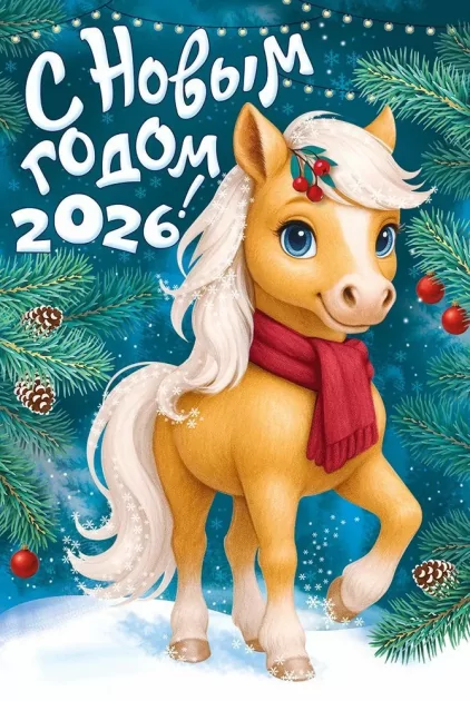 С наступающим новым 2026 годом!