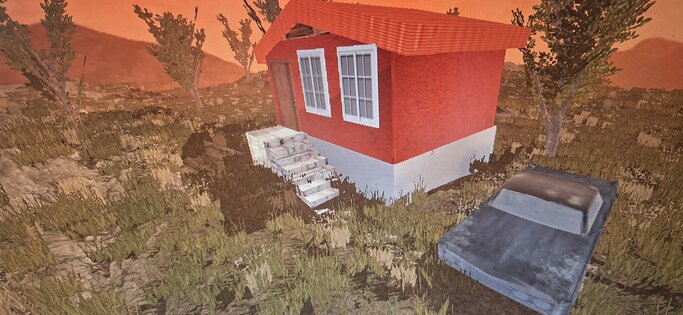 Hermit Prototipe (Хоррор игра). Скриншот 1