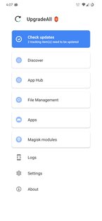 UpgradeAll 0.13-beta.4. Скриншот 1
