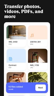 WeTransfer 3.3.1. Скриншот 5