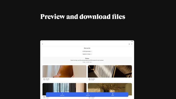 WeTransfer 3.3.1. Скриншот 9
