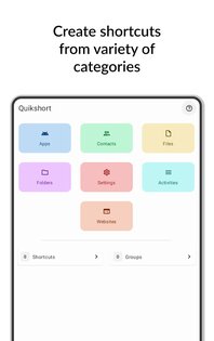 Quikshort: Shortcut Creator 1.9.6. Скриншот 7
