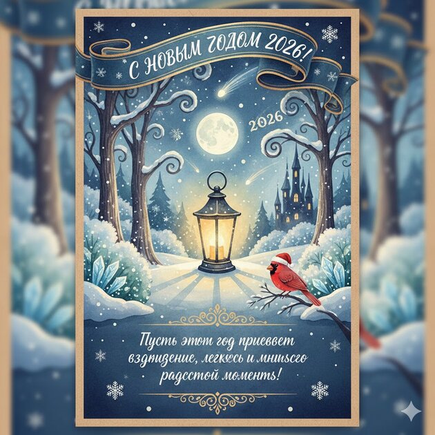 Поздравление с Новым Годом от ИИ