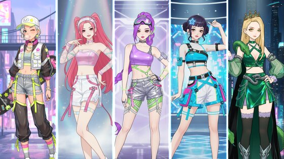 Shining Me: Модный идол шоу 1.3.1. Скриншот 1