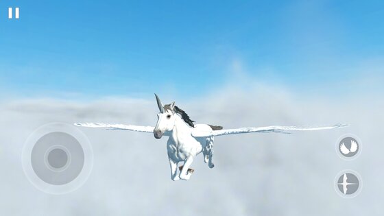 Flying Unicorn Simulator 58.0. Скриншот 1