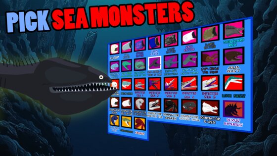 Bloop Fights Sea Monsters 6.0. Скриншот 2
