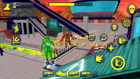 Green Sandbox Ragdoll 0.5.1. Скриншот 11