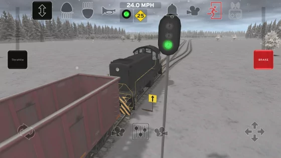 Train and rail yard simulator 1.1.35. Скриншот 1