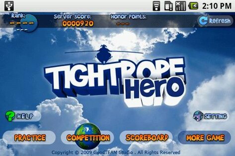 Tightrope Hero 1.0.1. Скриншот 1