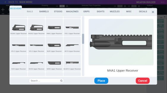 Weapon Builder 2 0.38. Скриншот 7