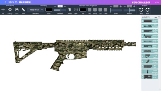 Weapon Builder 2 0.38. Скриншот 9