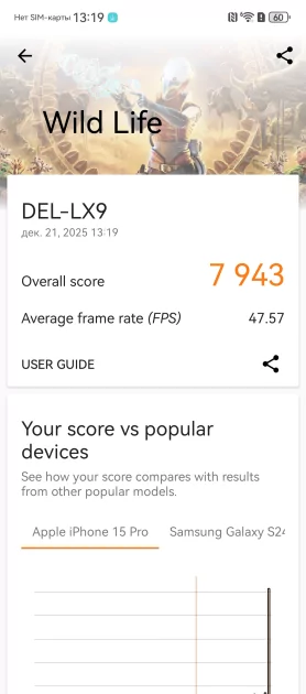 Случайно уронили, а ему хоть бы что: обзор прочного складного флагмана HUAWEI Mate X7 — Производительность и игры. 7