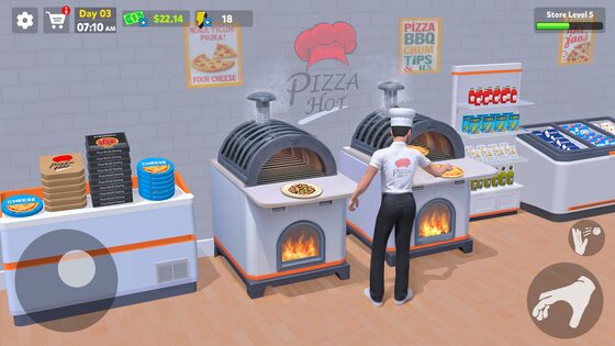 Pizza Shop Simulator 3D 0.6.4. Скриншот 2