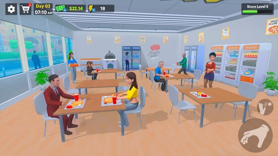 Pizza Shop Simulator 3D 0.6.4. Скриншот 6