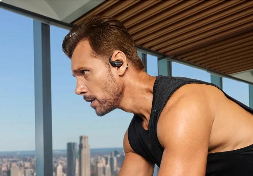 Представлены Shokz OpenFit Pro — необычные наушники открытого типа с шумоподавлением