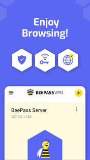 BeePass VPN 1.10.2. Скриншот 4