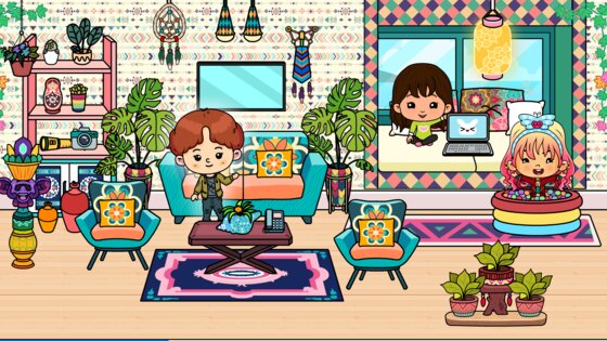 Tizi Town Modern Home Design 1.9.8. Скриншот 5