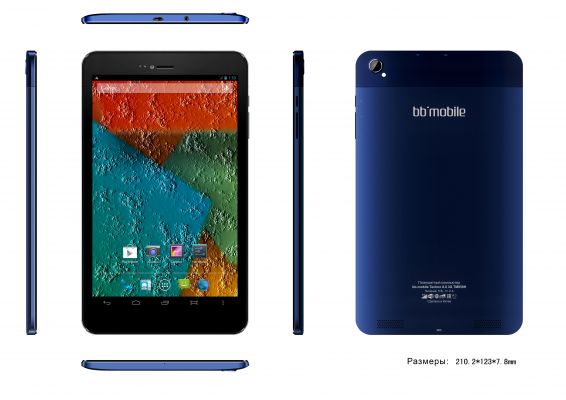 Русские ЦЕЛЬНОМЕТАЛЛИЧЕСКИЕ планшеты bb-mobile