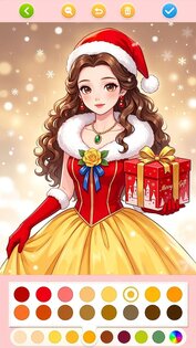 Doll Color: Игры раскраски 1.191. Скриншот 1