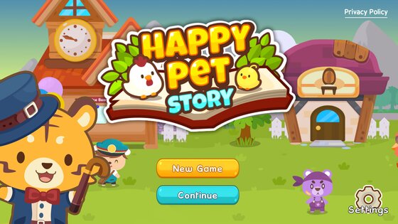 Happy Pet Story: Virtual Pet 3.1.2. Скриншот 1