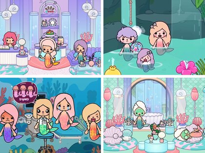 Mermaid Games: Princess Salon 2.5.0. Скриншот 5