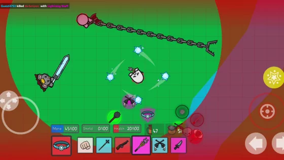 Thelast.io 1.14.5. Скриншот 1