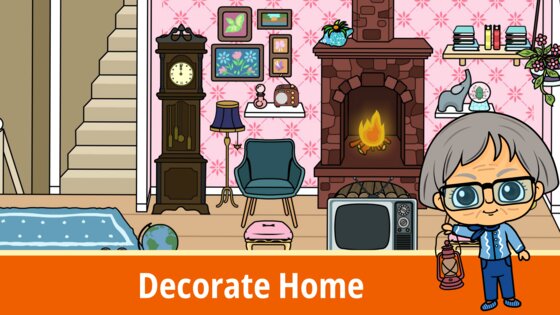 My Tizi Town Grandparents Home 1.5.3. Скриншот 6