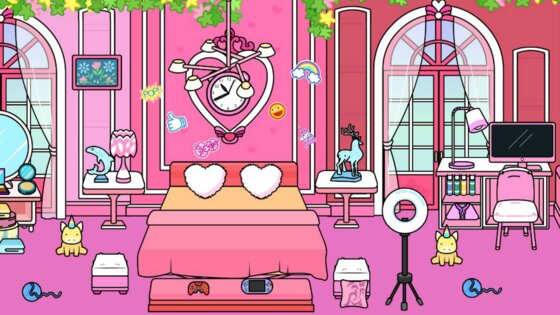 Tizi Town Pink Home Decor 1.3.9. Скриншот 8