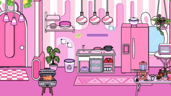 Tizi Town Pink Home Decor 1.3.9. Скриншот 9