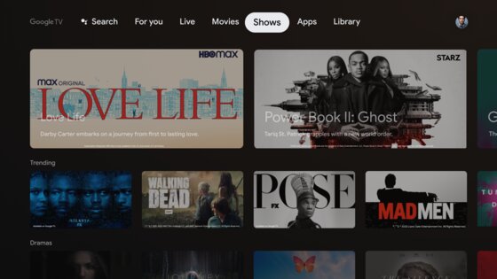 Google TV Home 1.0.775915464. Скриншот 3