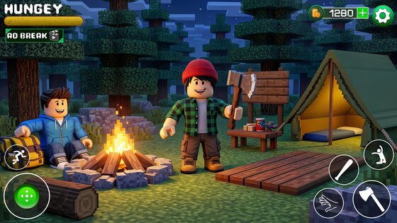 90 Nights Survival in Jungle 0.3. Скриншот 3