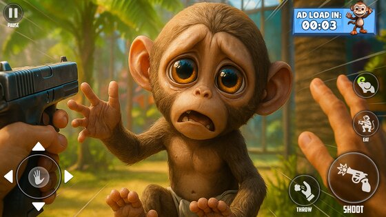 I Am a Monkey Prank Battle 1.10. Скриншот 5