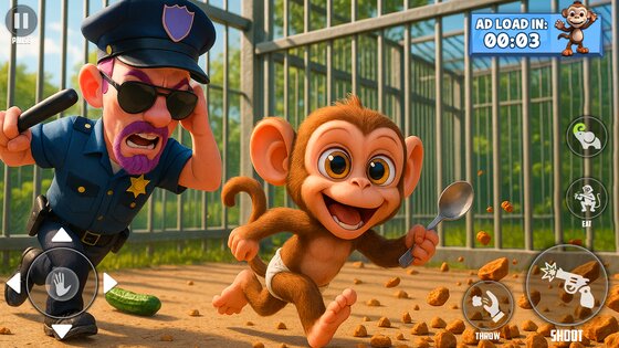 I Am a Monkey Prank Battle 1.10. Скриншот 8