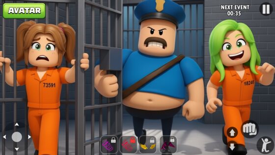 Prison Escape: Parkour Obby 3D 1.8. Скриншот 19