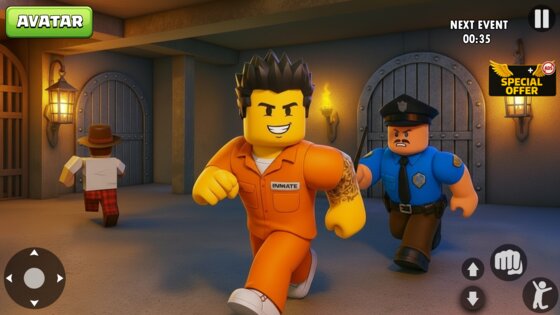 Prison Escape: Parkour Obby 3D 1.8. Скриншот 26