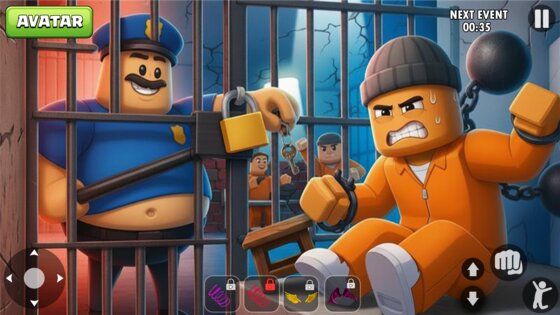 Prison Escape: Parkour Obby 3D 1.8. Скриншот 28