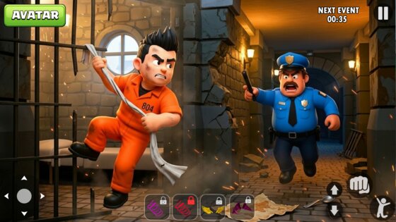 Prison Escape: Parkour Obby 3D 1.8. Скриншот 29