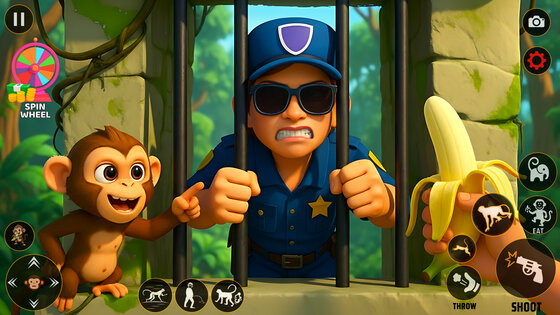 I Am Prankster Monkey Zoo 1.4. Скриншот 3