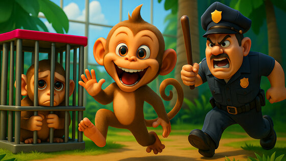 I Am Prankster Monkey Zoo 1.4. Скриншот 4