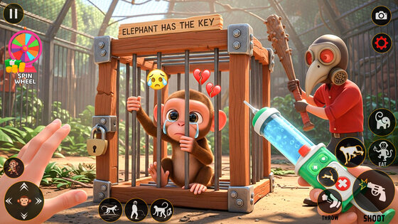I Am Prankster Monkey Zoo 1.4. Скриншот 6
