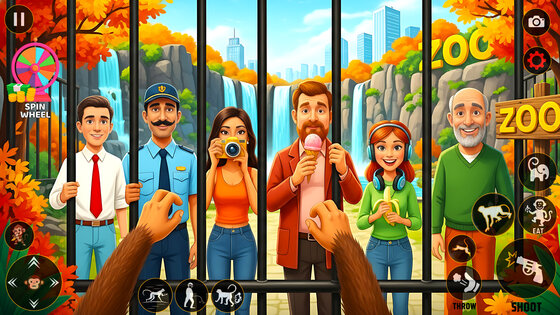 I Am Prankster Monkey Zoo 1.4. Скриншот 8