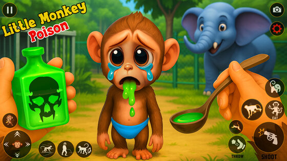 I Am Prankster Monkey Zoo 1.4. Скриншот 10