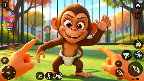 I Am Prankster Monkey Zoo 1.4. Скриншот 14