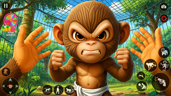 I Am Prankster Monkey Zoo 1.4. Скриншот 17