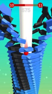 Прыгающий Шарик Разбивает Стек 3D 1.0.0.0.1. Скриншот 1