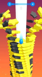 Прыгающий Шарик Разбивает Стек 3D 1.0.0.0.1. Скриншот 2