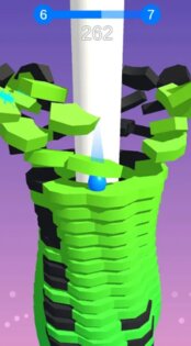 Прыгающий Шарик Разбивает Стек 3D 1.0.0.0.1. Скриншот 3