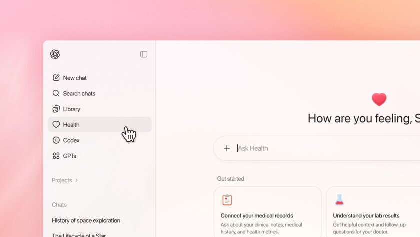 OpenAI представила ChatGPT Health: раздел чат-бота для здоровья пользователя